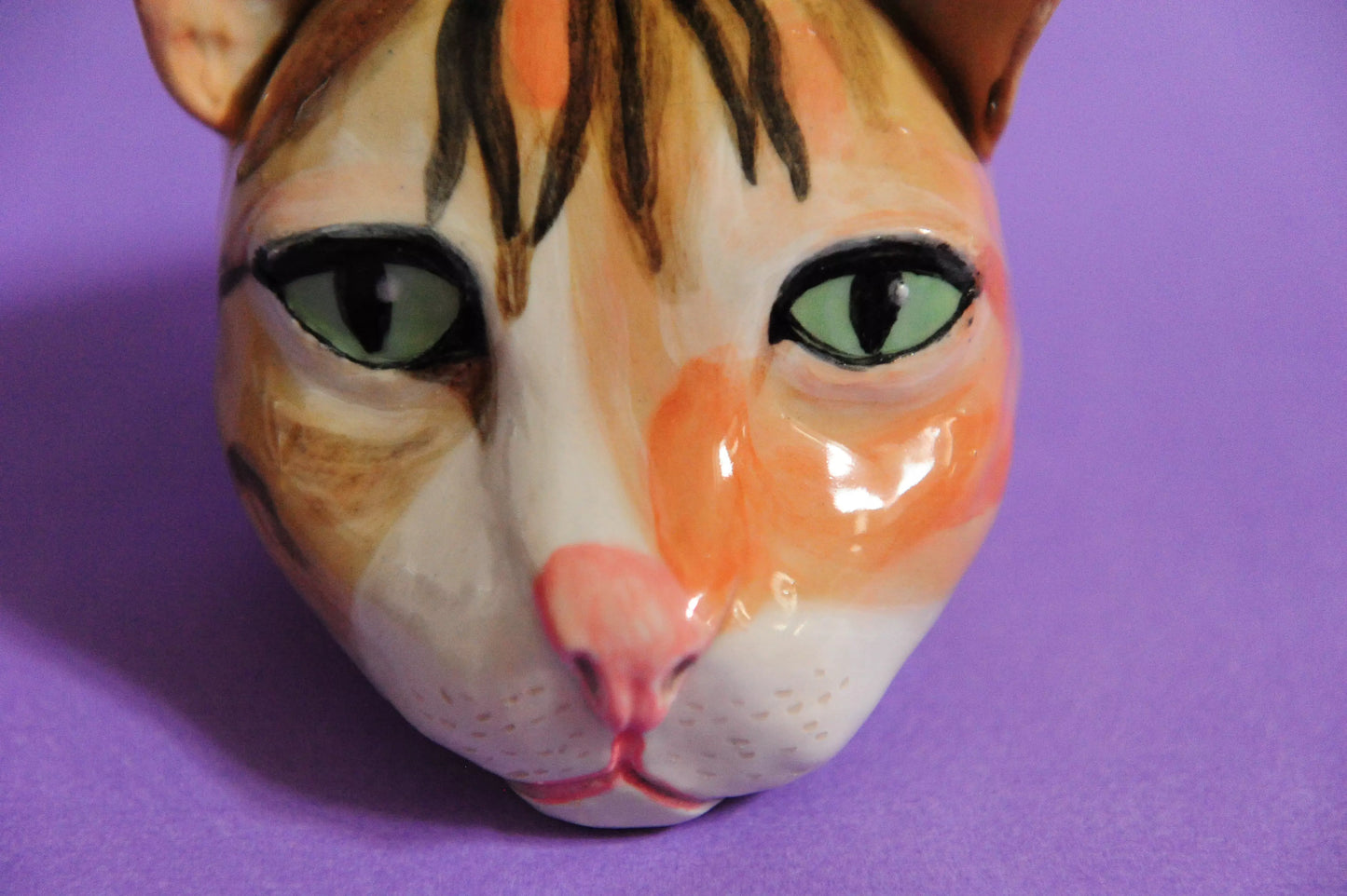 The portrait of your ceramic cat