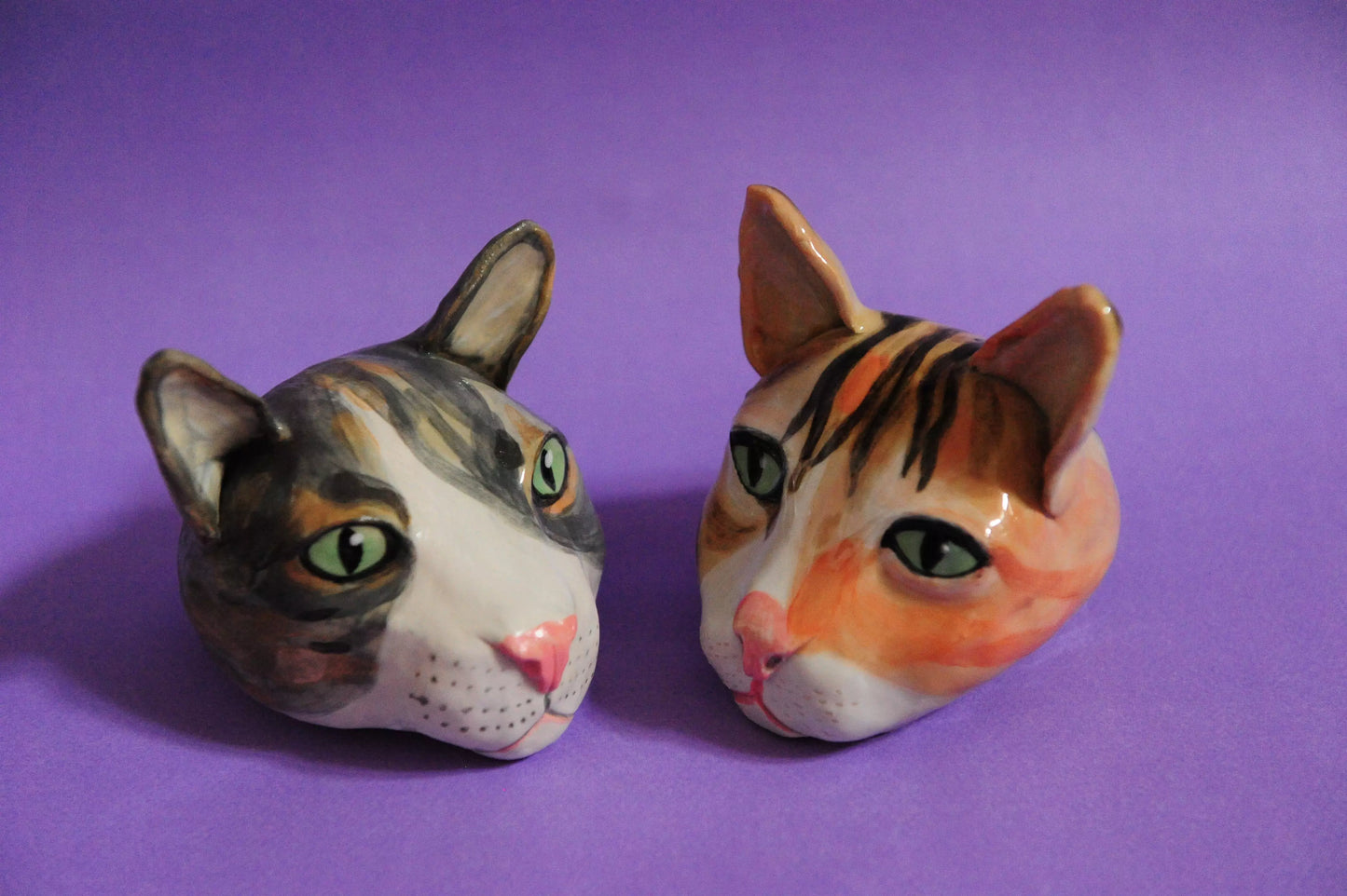 The portrait of your ceramic cat
