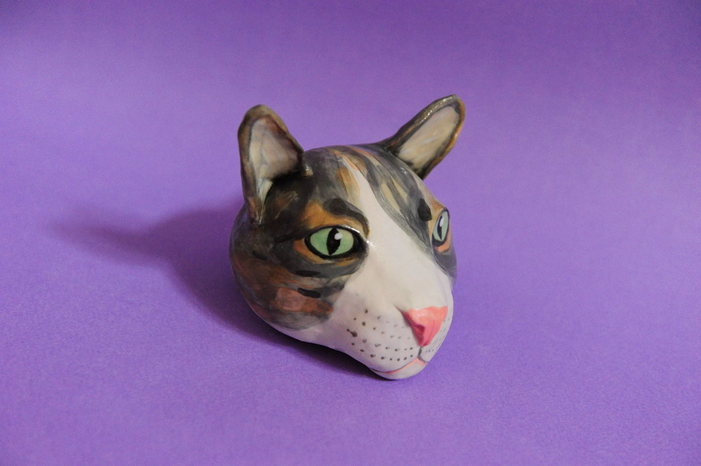 The portrait of your ceramic cat
