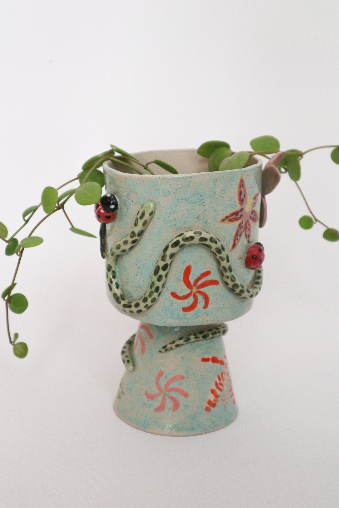 Cache pot « dans mon jardin »