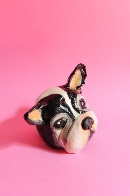Le portrait de ton chien en céramique