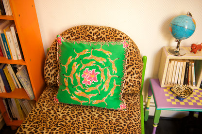 Leopard cushion