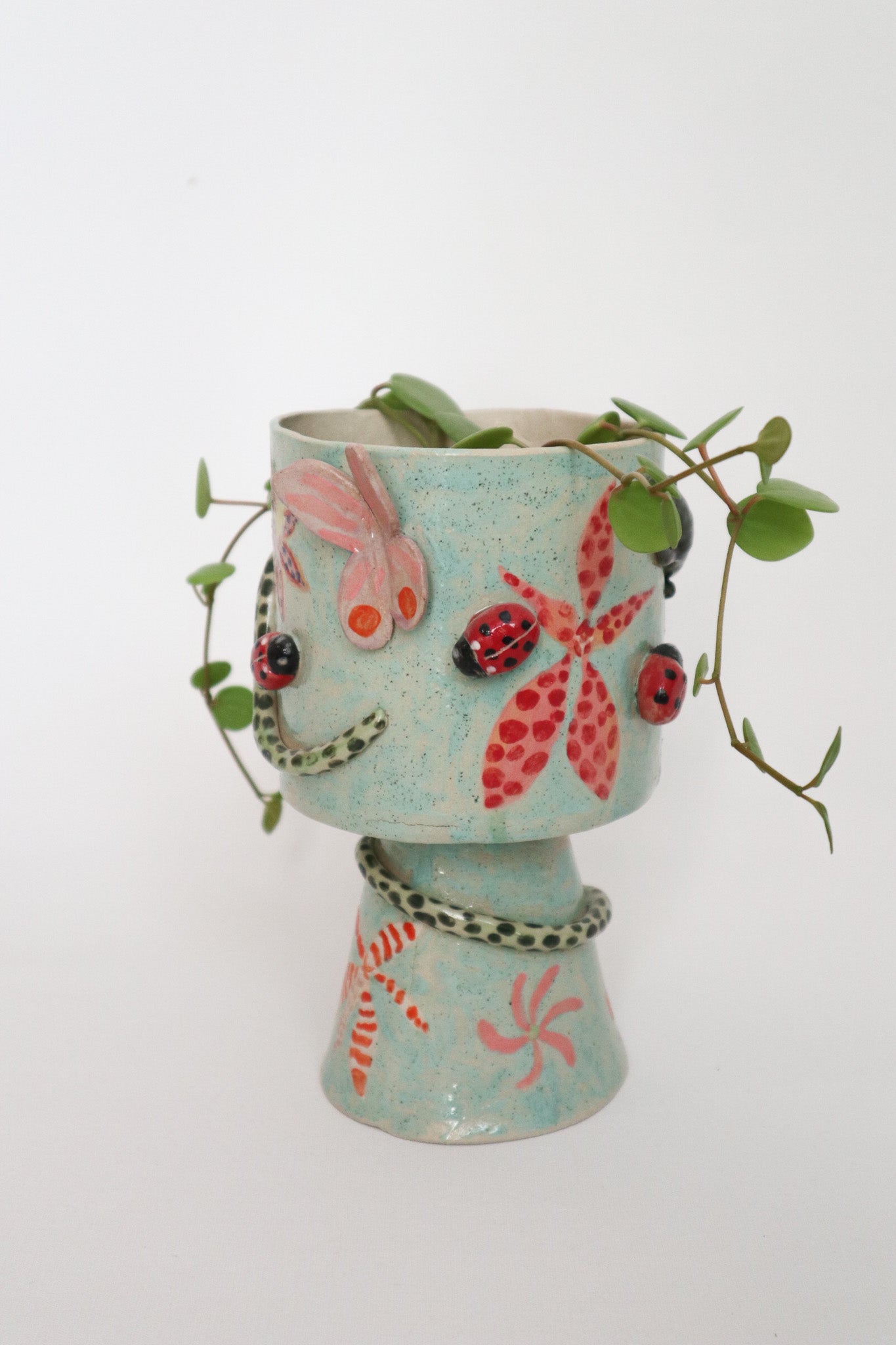 Cache pot « dans mon jardin »