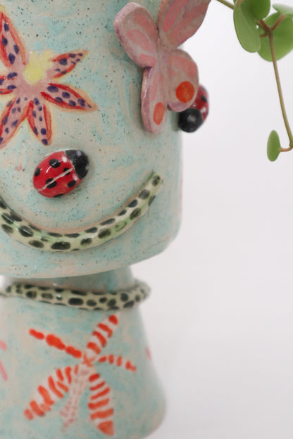 Cache pot « dans mon jardin »