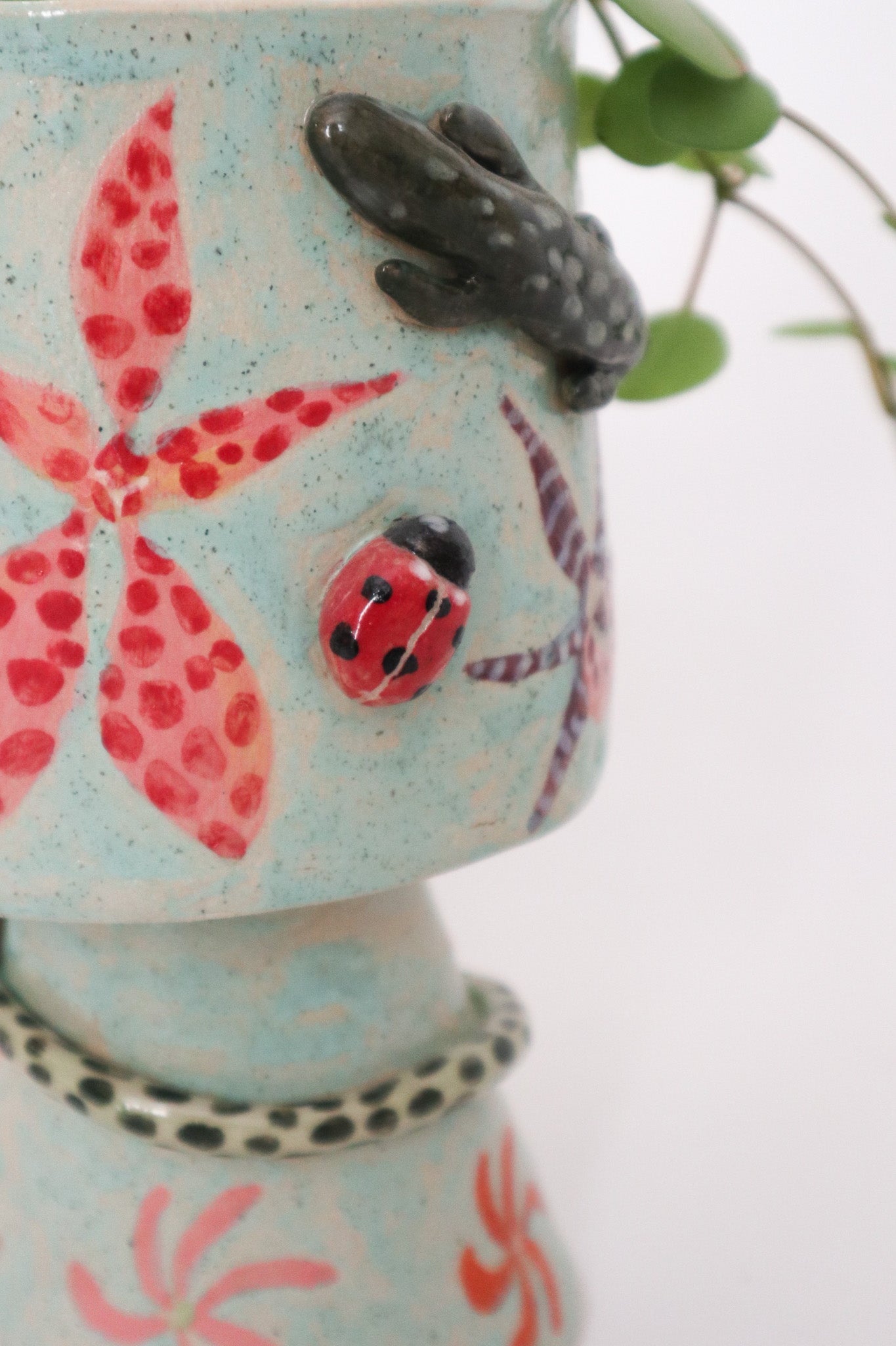 Cache pot « dans mon jardin »
