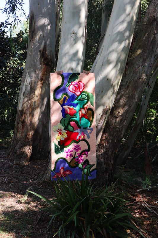 Tapis Orchidées