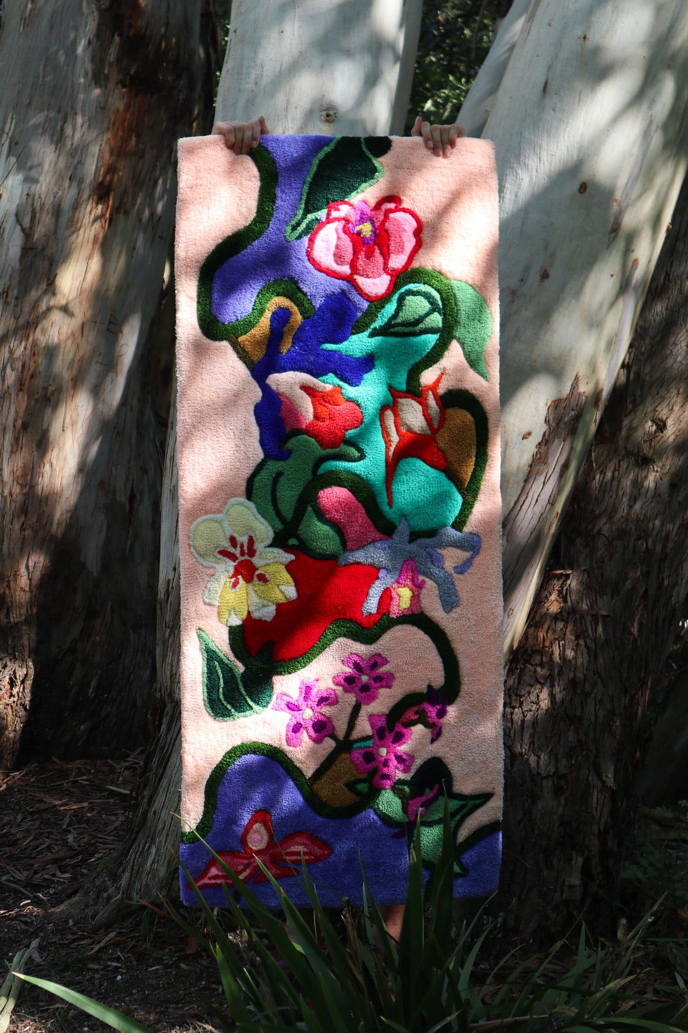 Tapis Orchidées